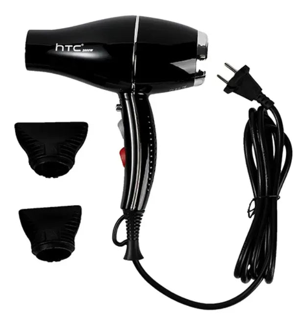 Secador De Cabello Marca Htc Profesional 2000w Con Boquillas