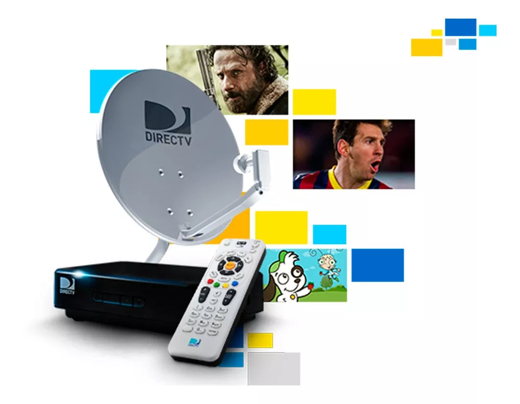 Kit Antena Directv Pre Pago Satelital Hd