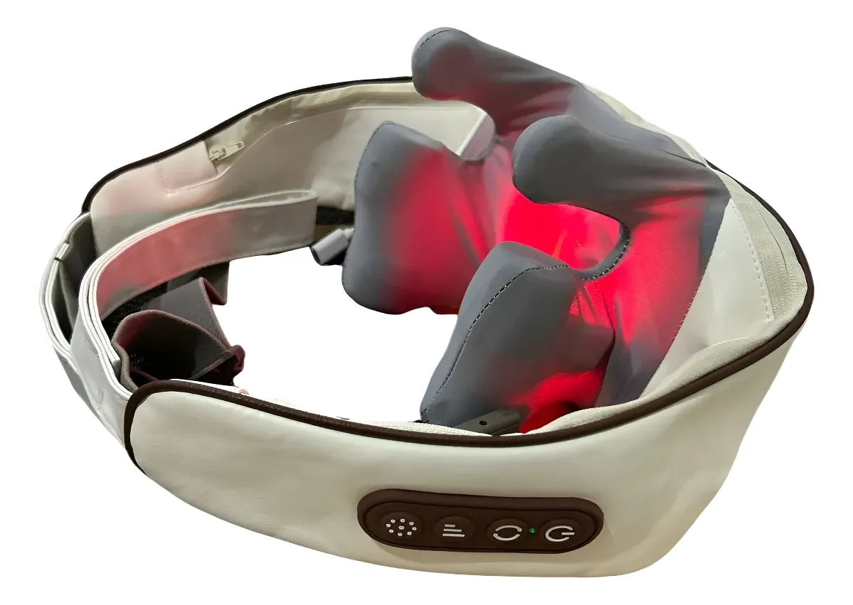 Masajeador De Cuello Cervical Espalda Con Calor Inalámbrico