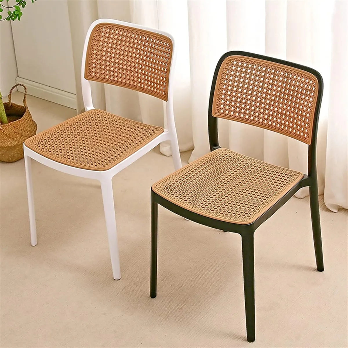 Silla Ratan Clasica Rejilla Polipropileno Living Comedor