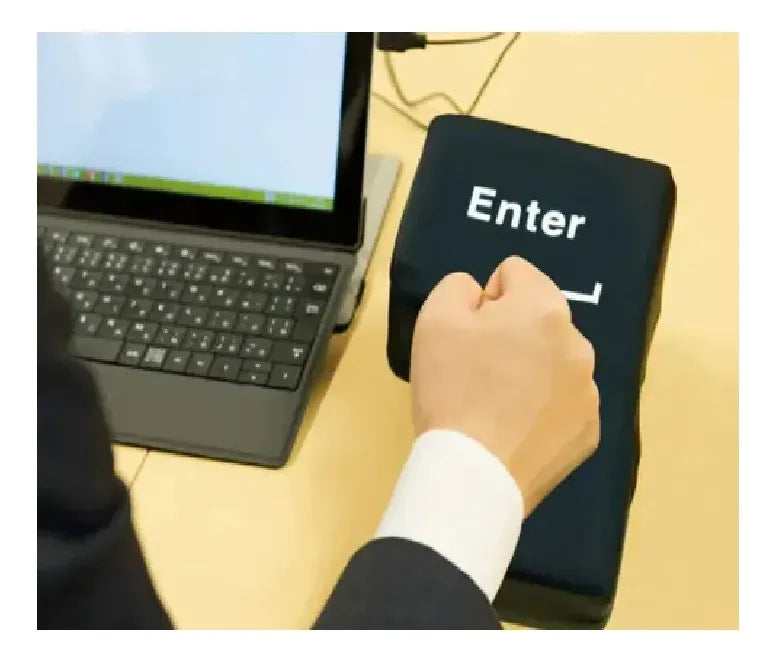 Divertido Enter Gigante Usb De Teclado Para Golpear