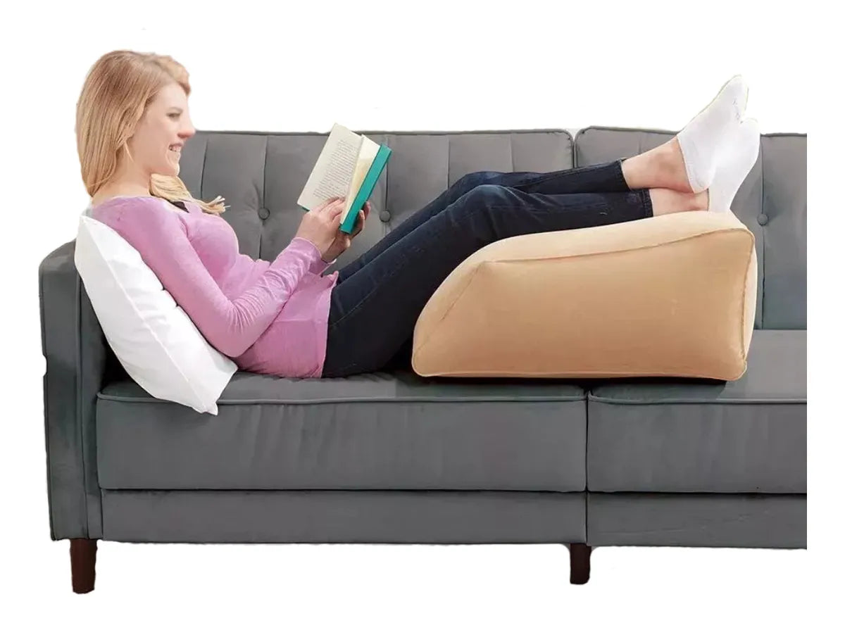 Almohadon Almohada Elevacion De Piernas Inflable