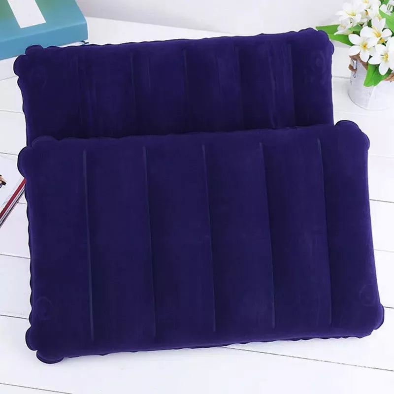 Colchon Inflable 2plaza +inflador+almohada Lh-3251