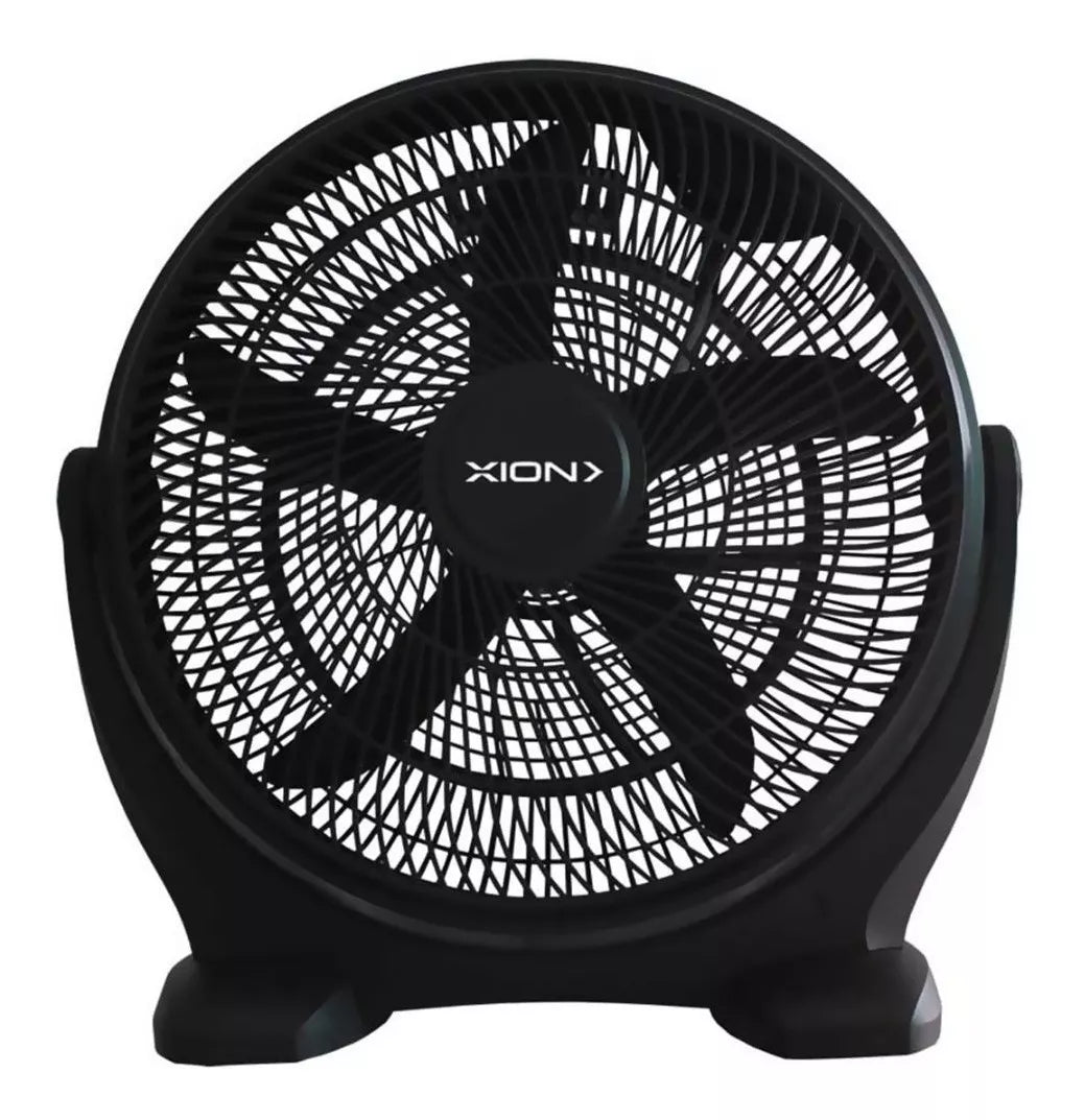 Ventilador Turb Circulador Xion 3 Velocidades 5 Aspas Negro