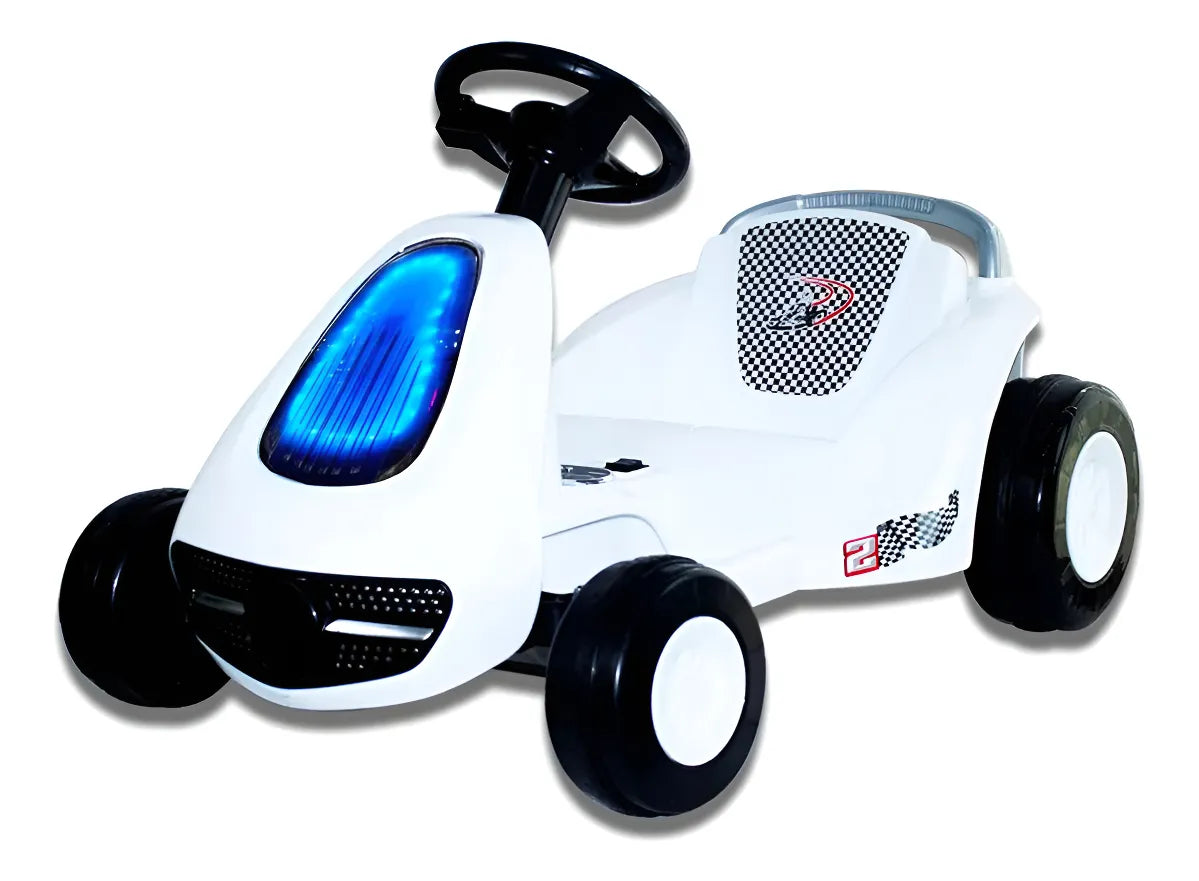 Auto A Batería Go Kart Karting Con Luces Y Sonidos