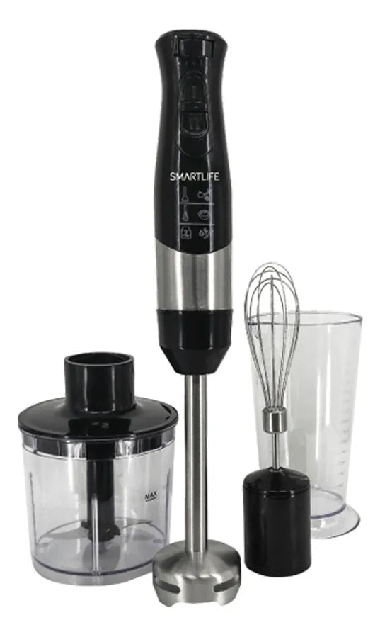 Mixer Smartlife Sl-hb6029 Negro Y Acero Inoxidable 220v