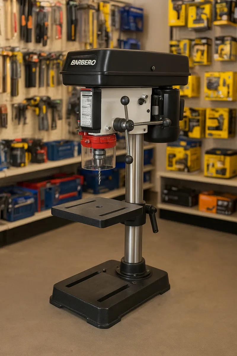 Taladro De Banco Industrial 13mm 5vel 350w Barbero Ind Arg