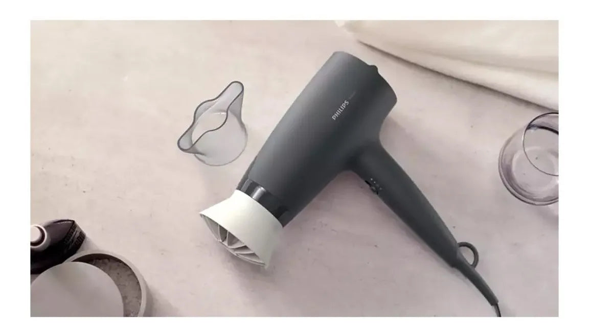 Secador De Pelo Philips3000 Series Bhd302/10 Gris 220v