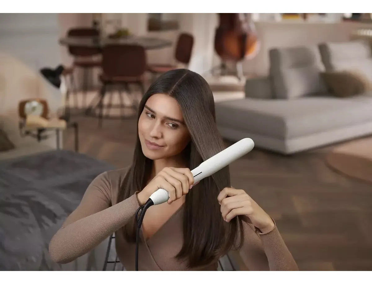 Planchita De Pelo Philips 5000 Series Bhs515/00 Blanca 220v