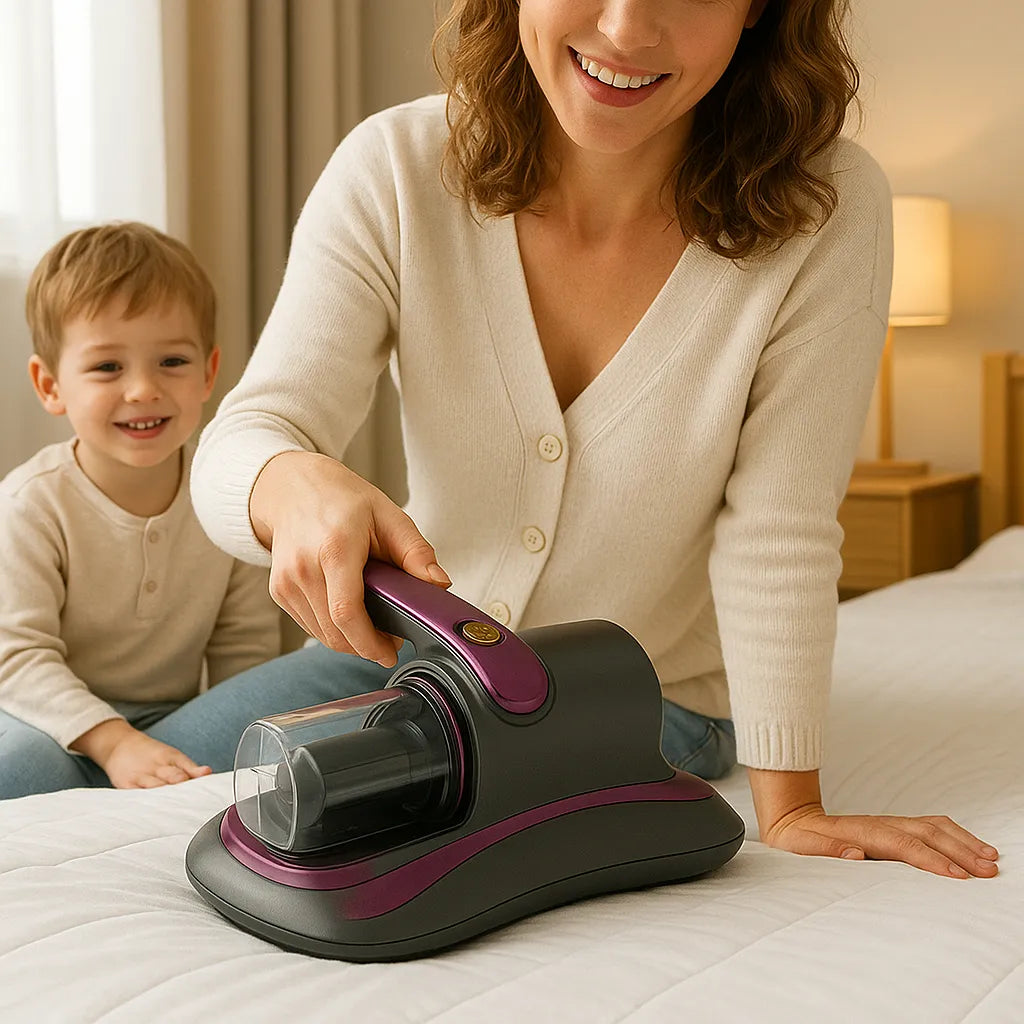 Aspiradora Inal mbrica Uv Removedor De Acaros Colchon Sillon