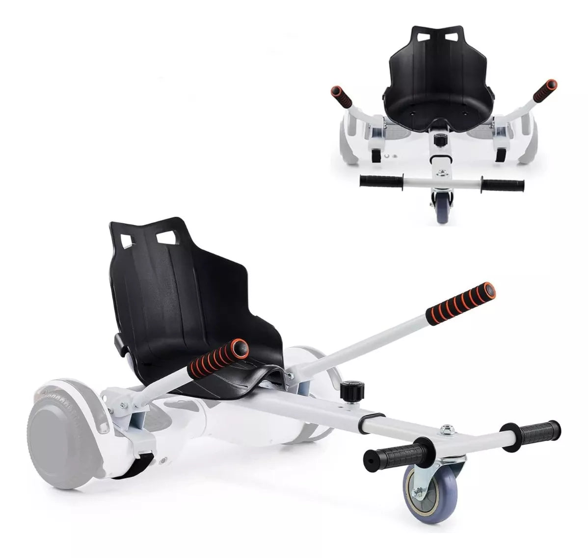 Asiento Para Hoverboard Hovercart Patineta Electrica Blanco