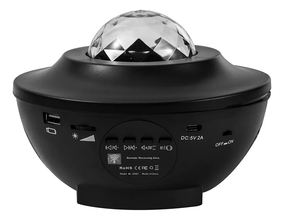 Proyector Galaxia Control Parlante Bluetooth 21 Patrones