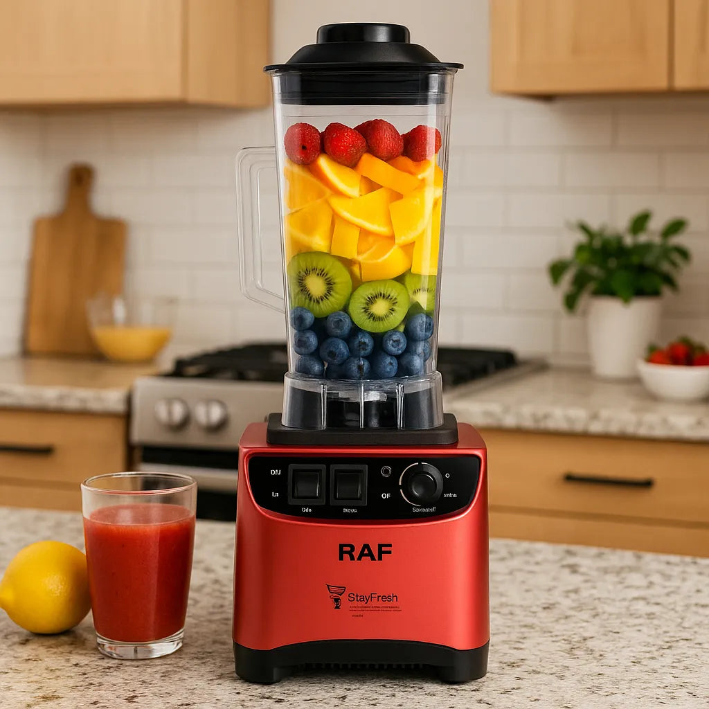 Licuadora Multifuncional Raf 2lt 2400w + Mezcladora