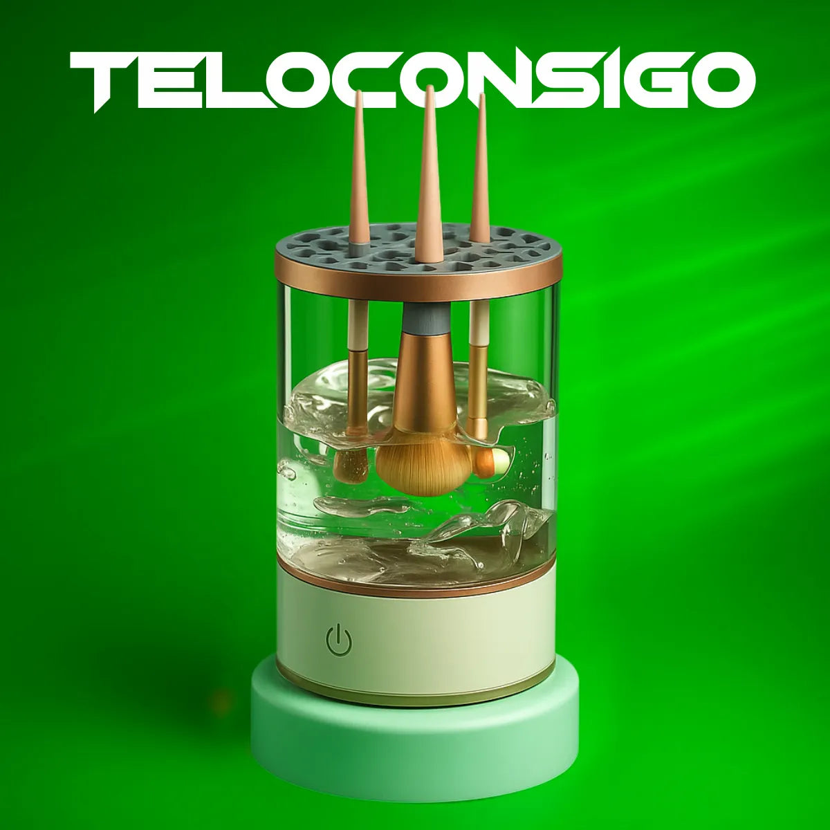 Limpiador De Brochas De Maquillaje Autom tico Higiene