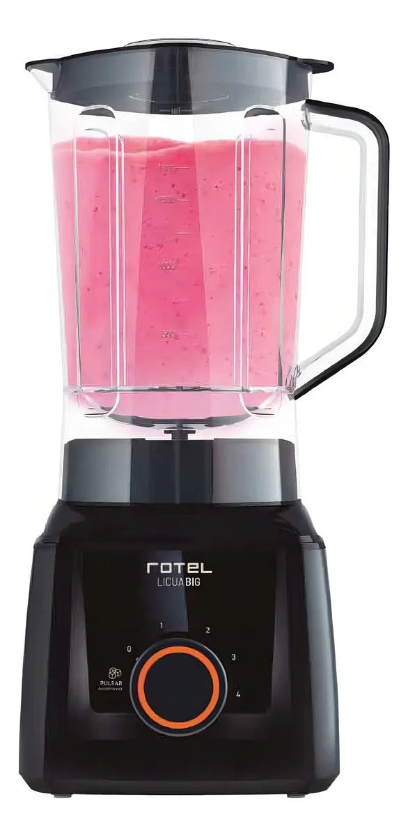 Licuadora De 3,1 Litros Licua Big 900w Rotel Color Negro