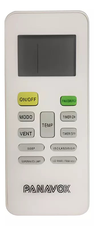 Control Remoto Panavox Original De Aire Acondicionado