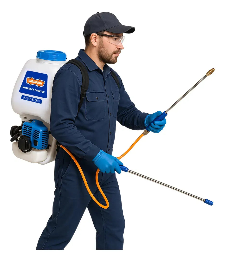 Pulverizador Fumigador Mochila 25.4cc 25l Wadfow Wkn3a25 Blanco