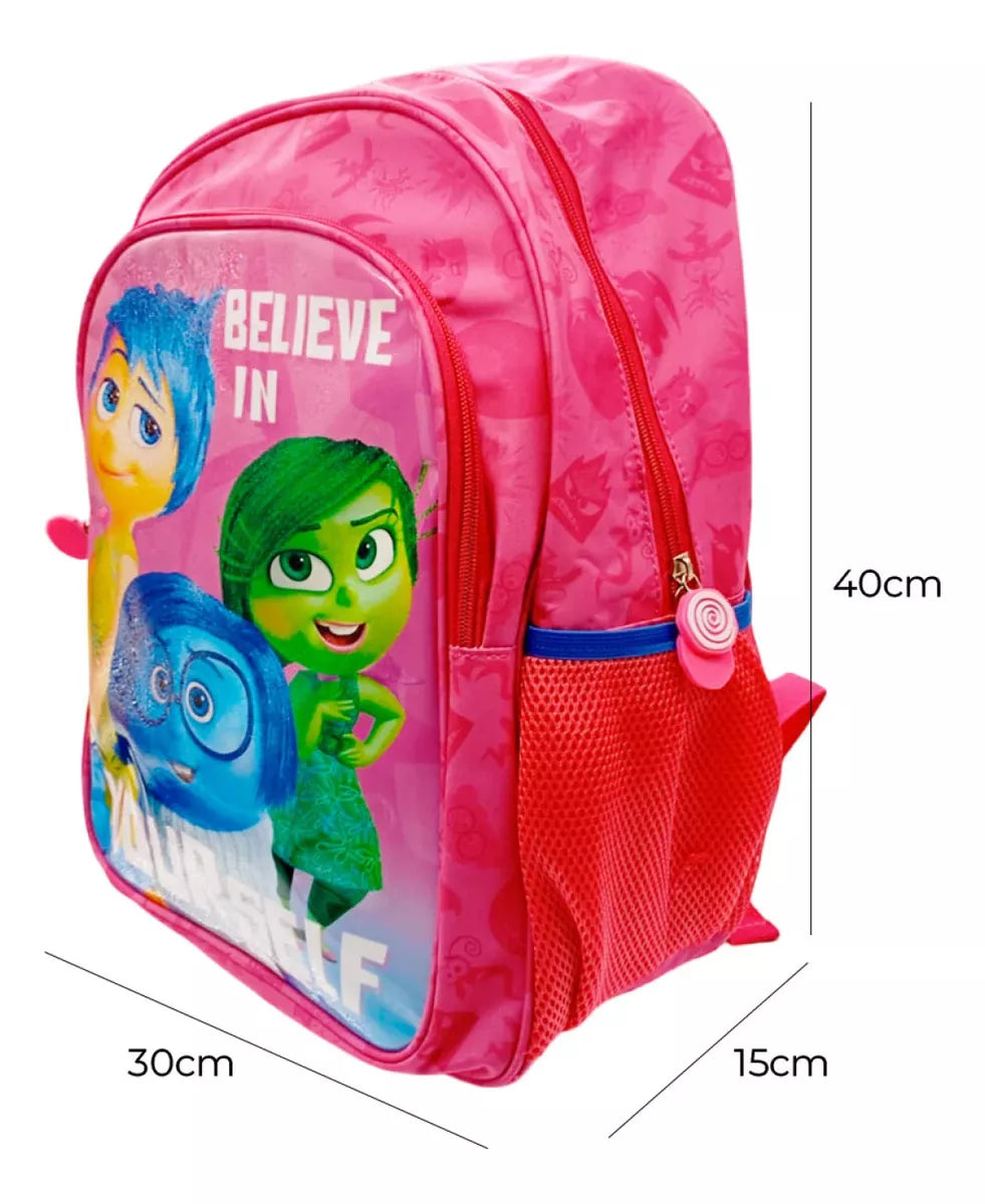 Mochila Infantil 40cm Intensamente 2 Stitch Disney