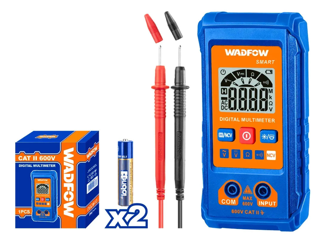 Tester Multimetro Digital 600v Wadfow Wdm1502