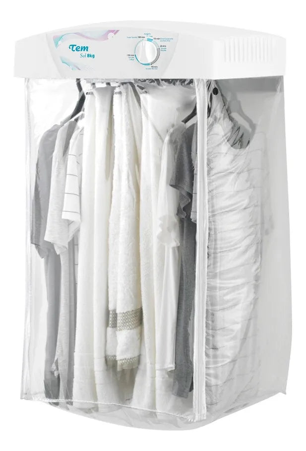 Secarropas De Colgar De Bolsa Tem Sol 8kg Color Blanco