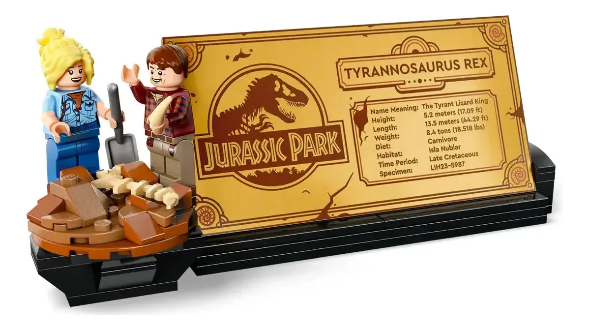 Lego Jurassic World Fosiles Dinosaurios Tyrannosaurus Rex