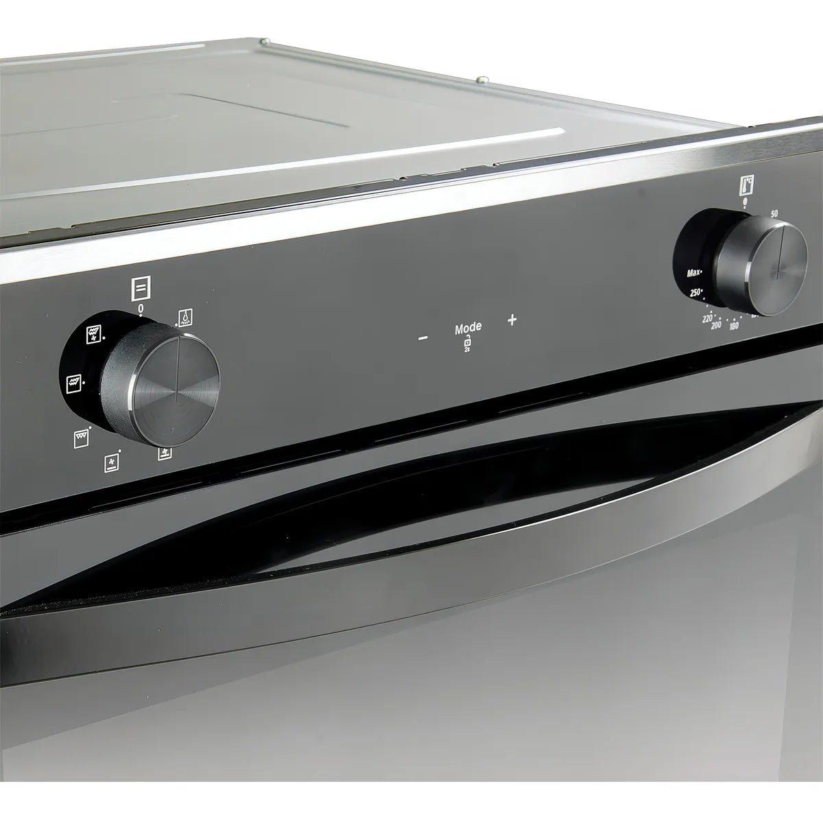 Horno De Empotrar Tem Eléctrico 73l Grill Convección Display Negro