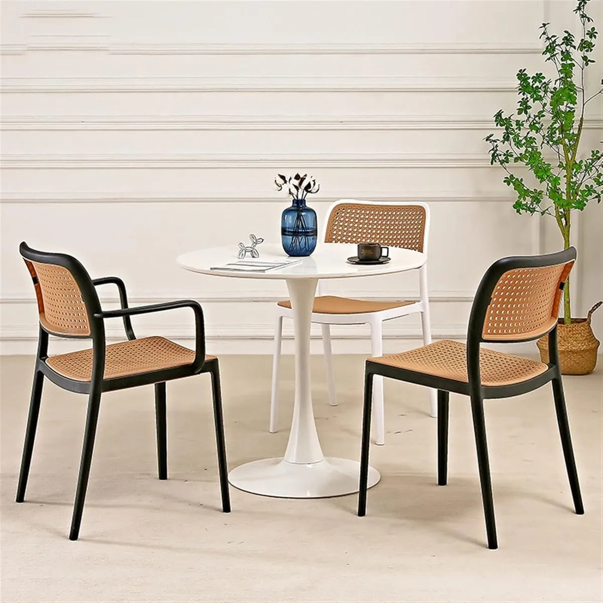 Silla Ratan Clasica Rejilla Polipropileno Living Comedor