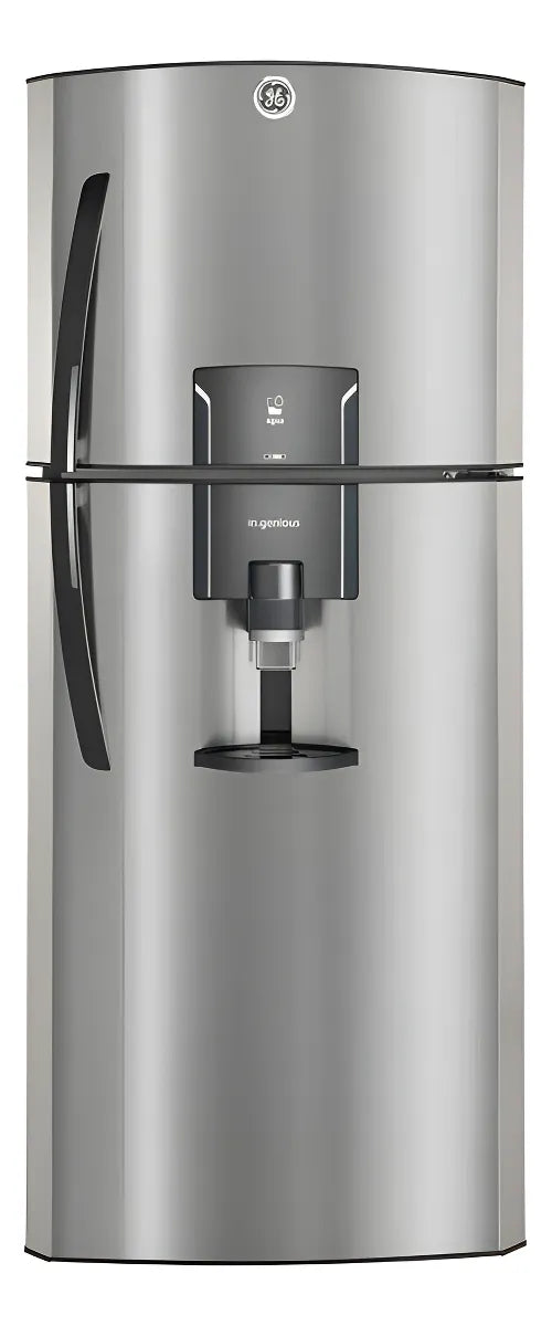 Heladera General Electric Rgp400fgmu1 Efic A Dispensador Gris