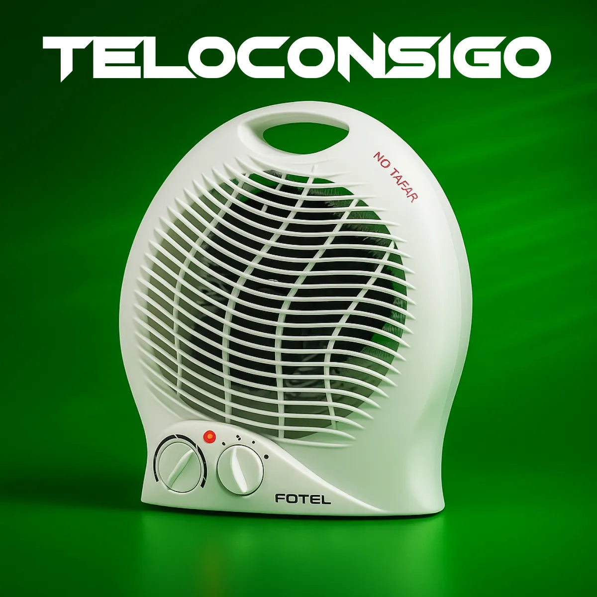 Caloventilador Estufa Fr¡o/calor 1000w/2000w Rotel