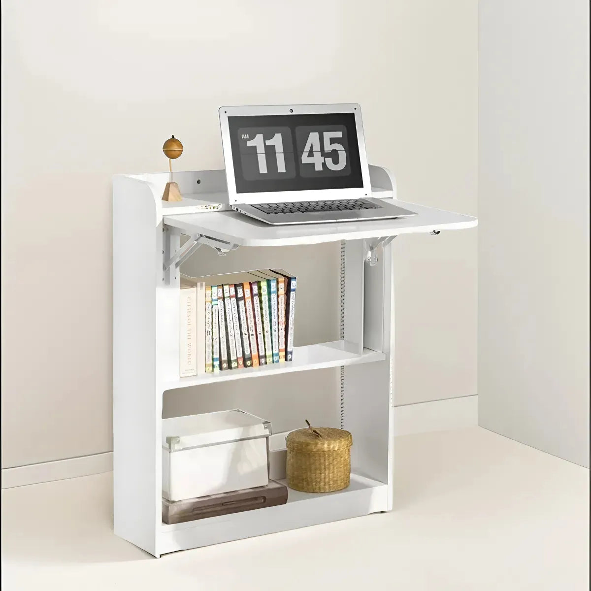 Mesa Para Computadora Escritorio De Pared Plegable Multiuso