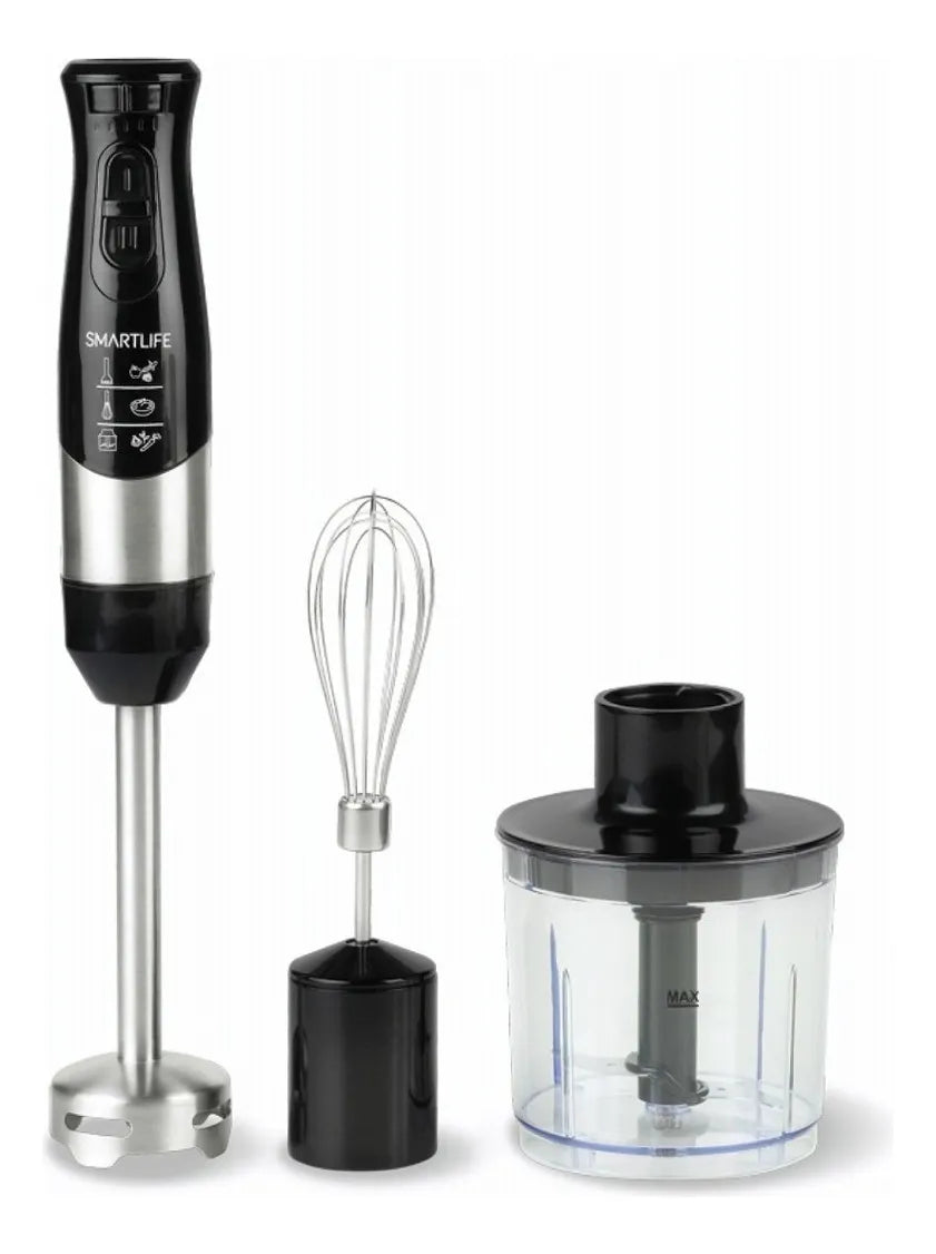 Mixer Smartlife Sl-hb6029 Negro Y Acero Inoxidable 220v