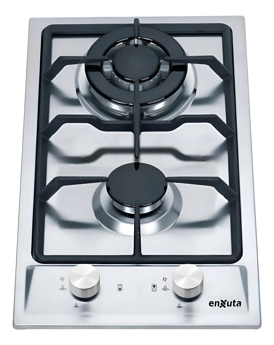 Anafe A Gas Aenx3832 Enxuta Acero Inoxidable - Plateado