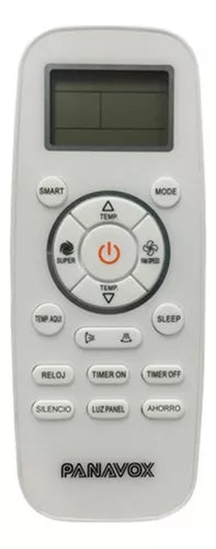 Control Panavox Original De Aire Acondicionado Inverter