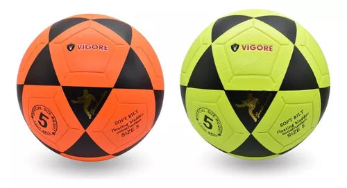 Pelota de fútbol fluo Nº 5 Vigore inflada