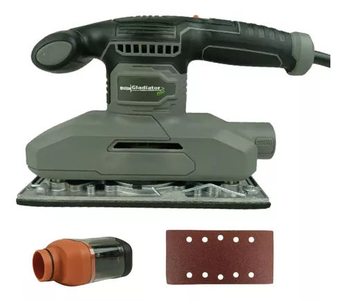 Lijadora 1/2 Lija 380 Watts Gladiator Pro - Lo912/220 Color