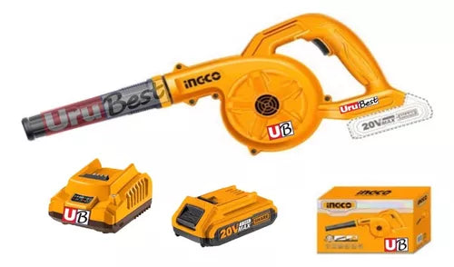 Soplador Inalambrico 20v + Bat + Cargador Ingco Cabli200281