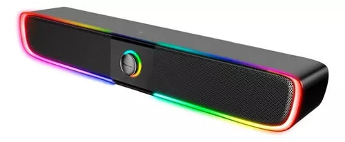 Parlante Rgb Barra De Sonido Xtrike Me Tv Aux Calidad Smart