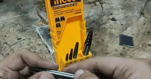 Contra Macho Extractor De Tornillos Kit Ingco