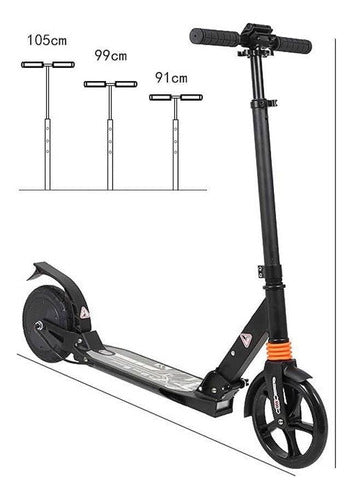 Monopatín Eléctrico Plegable 150w A Bateria