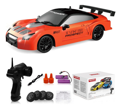 Auto Control Remoto Rc Drift Pista 4x4 Potente Adultos Niños