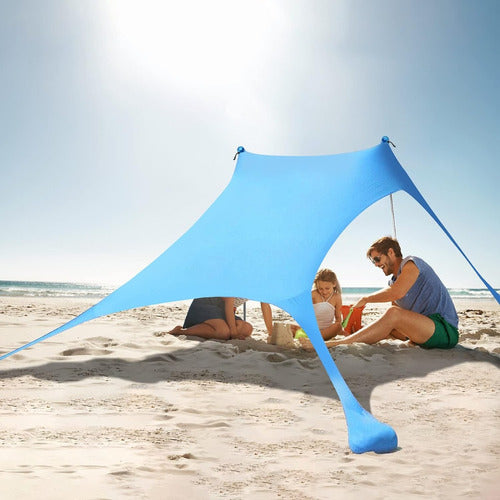 Sombrilla Gazebo Toldo Carpa Playa Desmontable Bolso Uv50