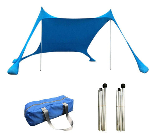 Sombrilla Gazebo Toldo Carpa Playa Desmontable Bolso Uv50