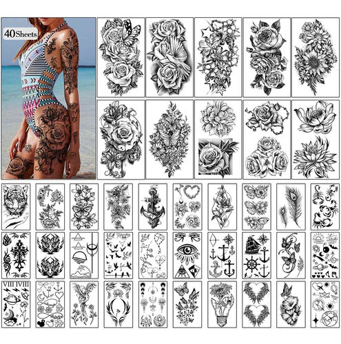 40 Hermosos Tatuajes Temporales Tgouy