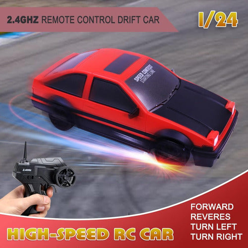 Auto Control Remoto Rc Drift Pista 4x4 Potente Adultos Niños