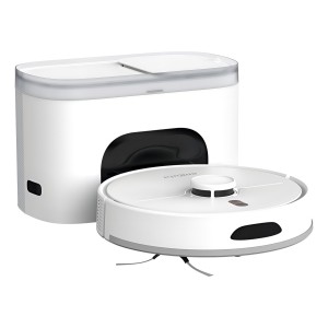 Aspiradora Robot Smart Enxuta Aenxrtms29250w Wifi Con Mopa Color Blanco