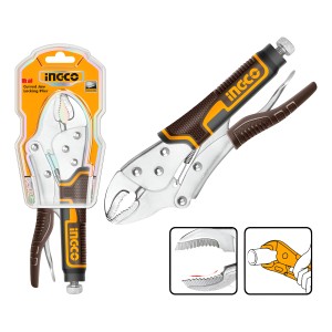 Pinza Morsa Cromo Vanadio 7 Ingco Hcjlw0207 Curva