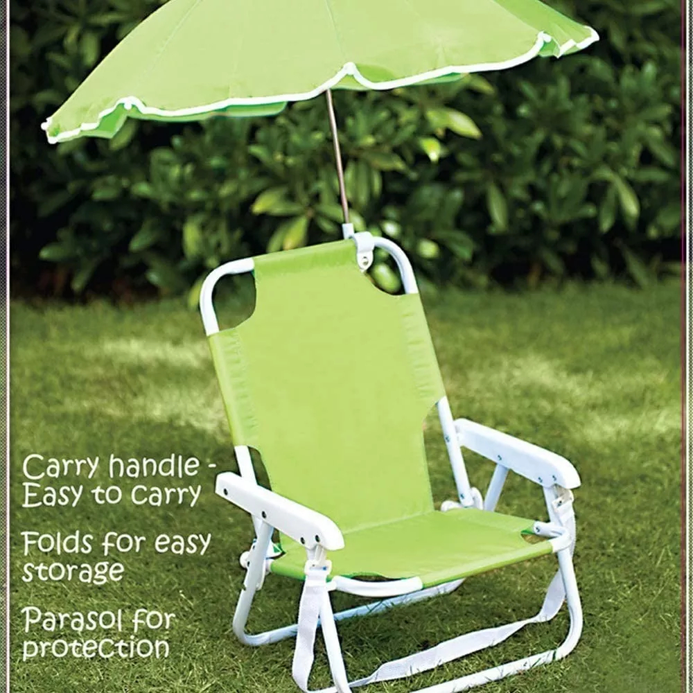 Silla Plegable Infantil Con Sombrilla 32x27x50cm - Imagen 4
