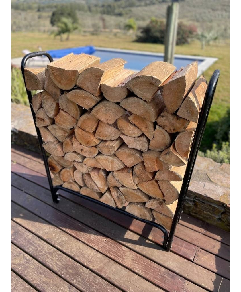 Rack Leñero Leña Estufa Calefaccion Equus Para Guardar Leña - Imagen 2