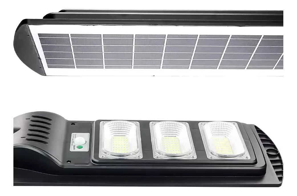 Foco Solar Led 200w Control Soporte Sensor Japón - Imagen 3