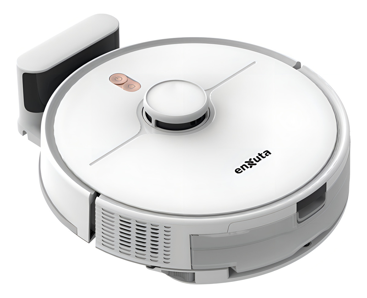 Aspiradora Robot Smart Enxuta Aenxrtms29310w Wifi Color Blanco
